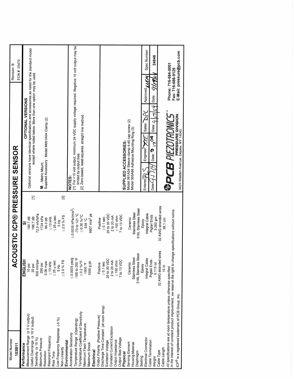 Dynamic Distributors 103B11 User Manual | Page 7 / 8