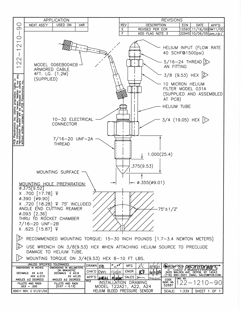 Dynamic Distributors 122A21 User Manual | Page 12 / 12