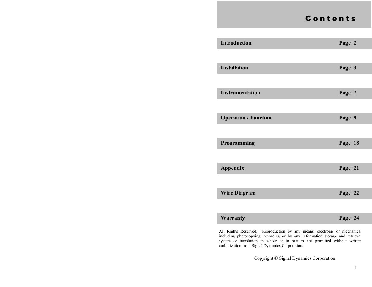 Dynamic Distributors Switch Cubes User Manual | 23 pages