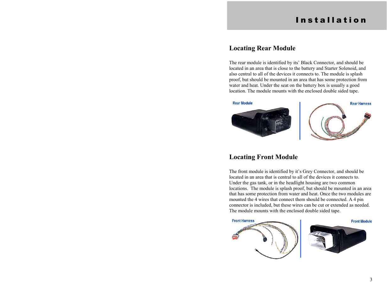 Locating front module | Dynamic Distributors Switch Cubes User Manual | Page 3 / 23