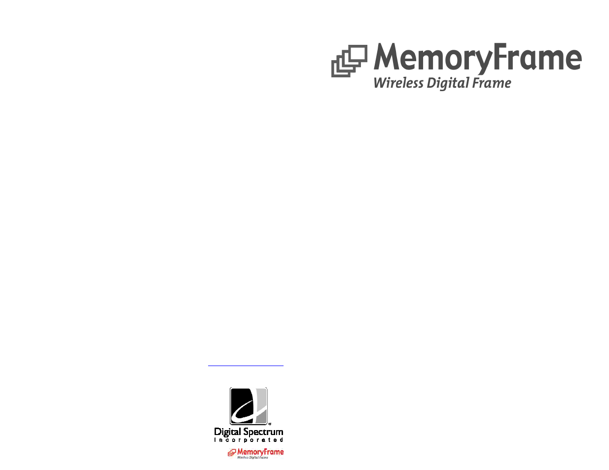 Digital Spectrum MemoryFrame MF-8115 User Manual | 18 pages