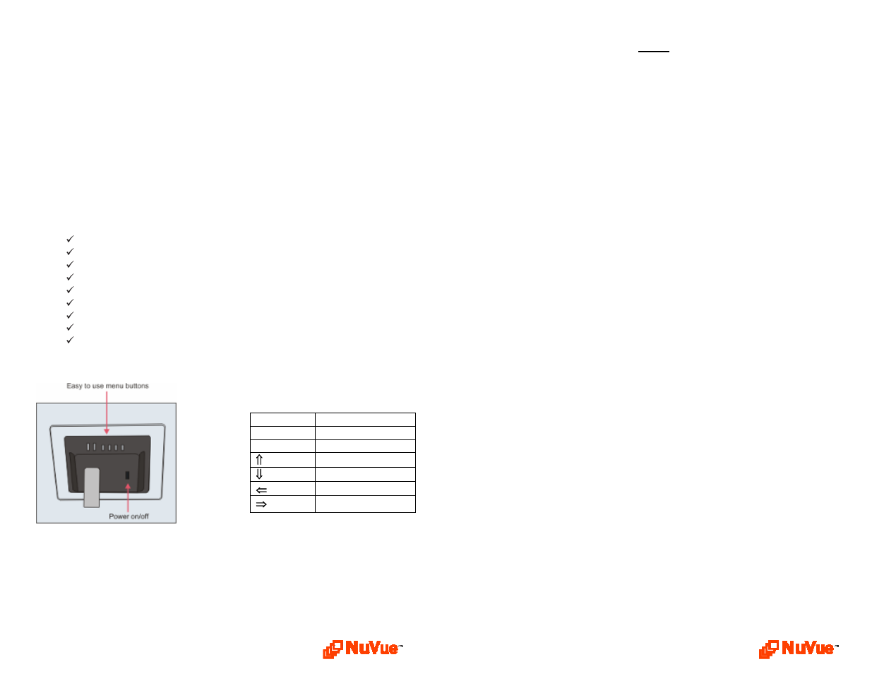 Digital Spectrum NuVue NV-562 User Manual | Page 2 / 4