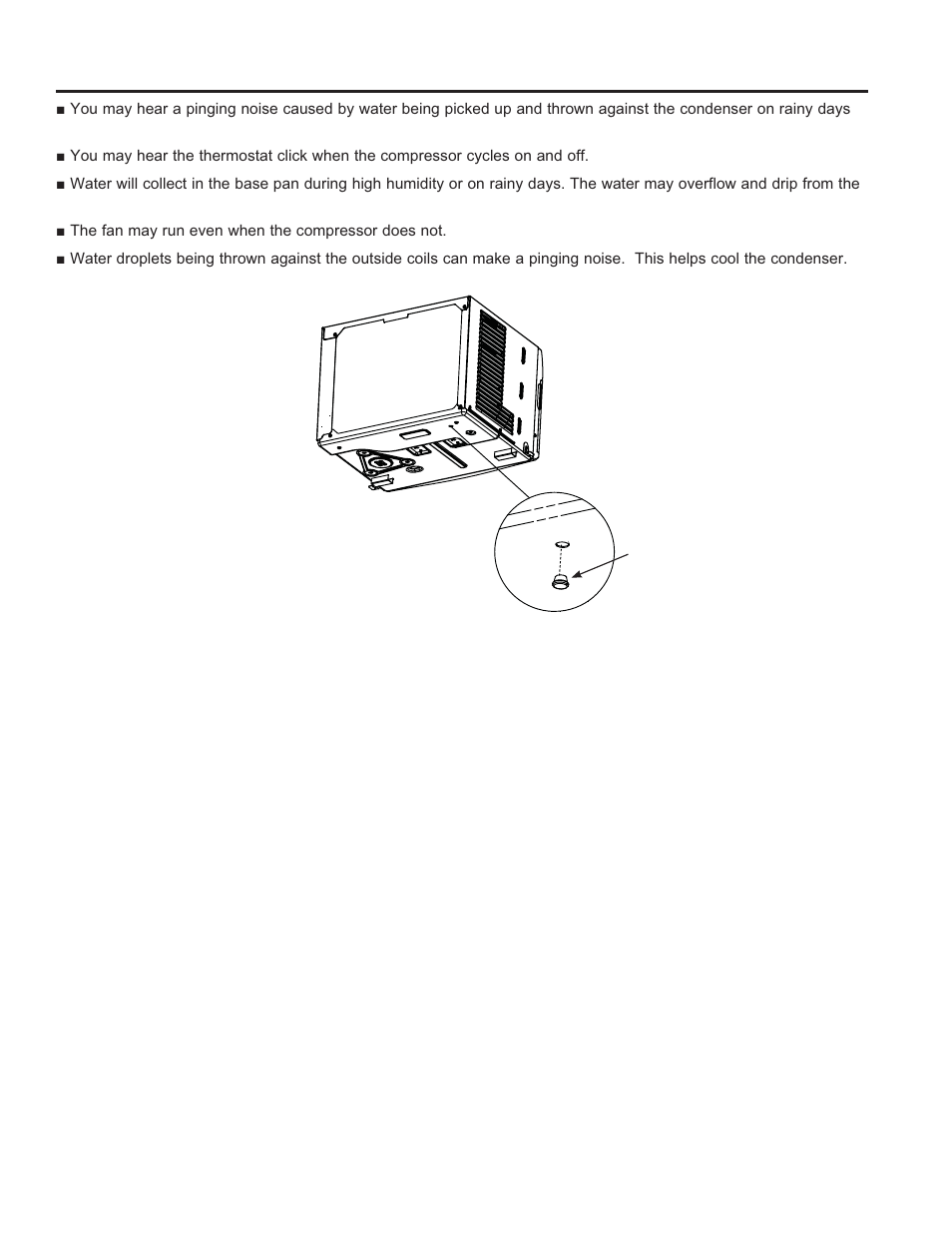 Troubleshooting tips, Normal operating sounds | GE 6,000 BTU Window Room Air Conditioner Owners Guide User Manual | Page 15 / 36