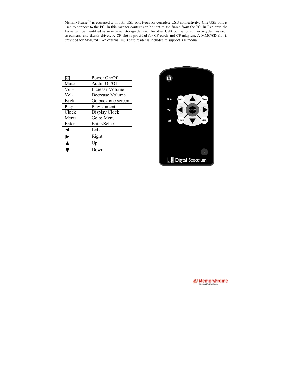 Digital Spectrum MemoryFrame MF-8000 User Manual | Page 3 / 39