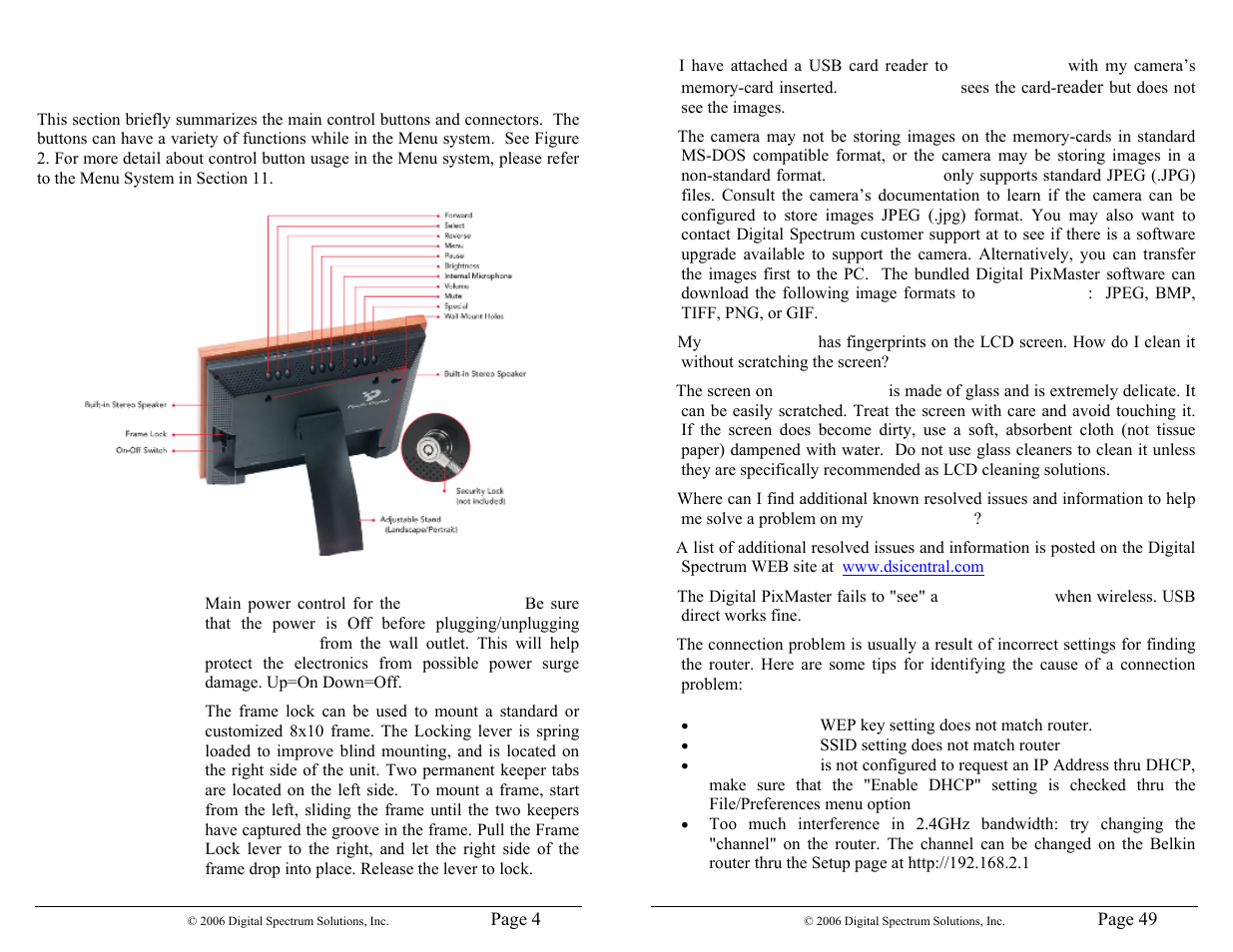 Digital Spectrum 1862-MF-61-7 User Manual | Page 10 / 32