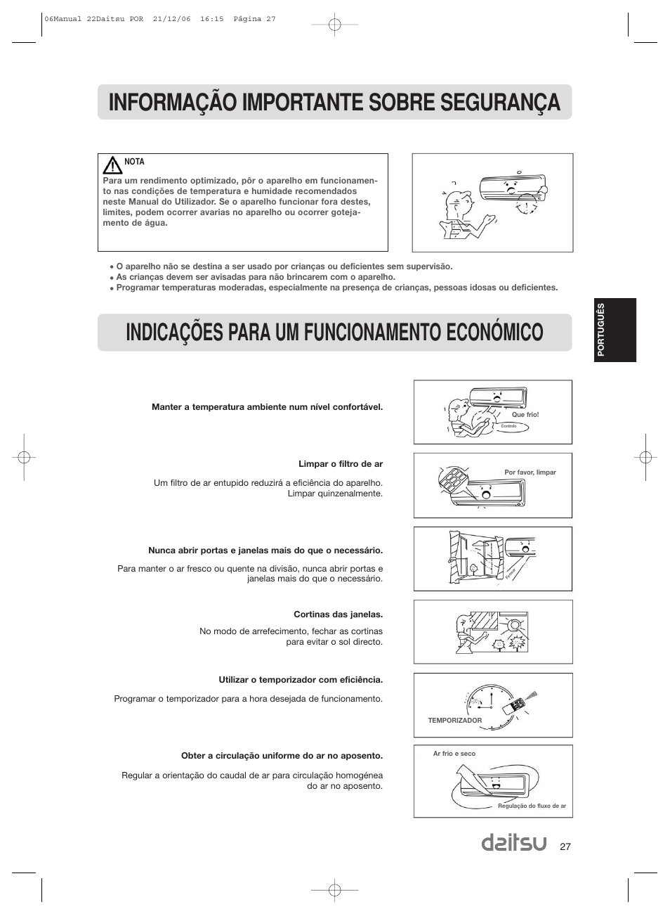 Daitsu ASD 129U11 User Manual | Page 29 / 98