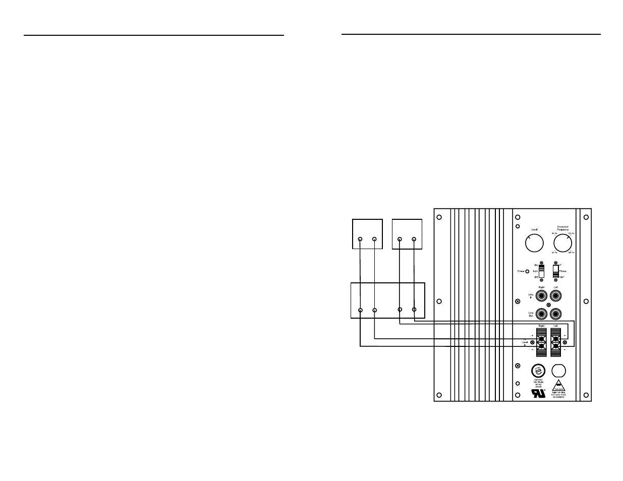 Placement or positioning, Wiring and connections | DCM Speakers SW10 User Manual | Page 10 / 10