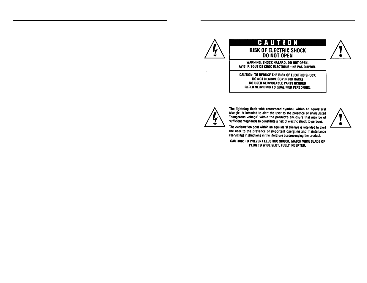 Safety symbols and statements, Specifications | DCM Speakers SW10 User Manual | Page 3 / 10