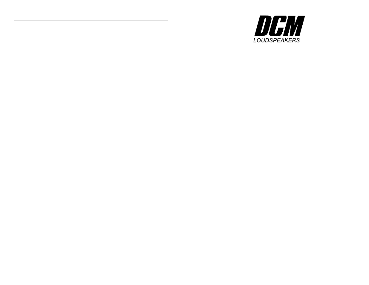 Powered home subwoofer owner’s manual, Operation, Care and cleaning | DCM Speakers SW10 User Manual | Page 5 / 10