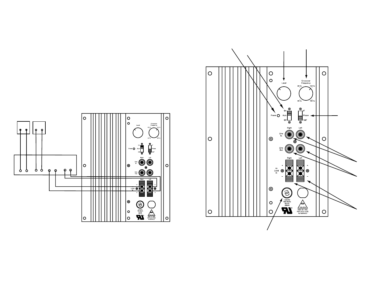 Figure a | DCM Speakers SW10 User Manual | Page 9 / 10