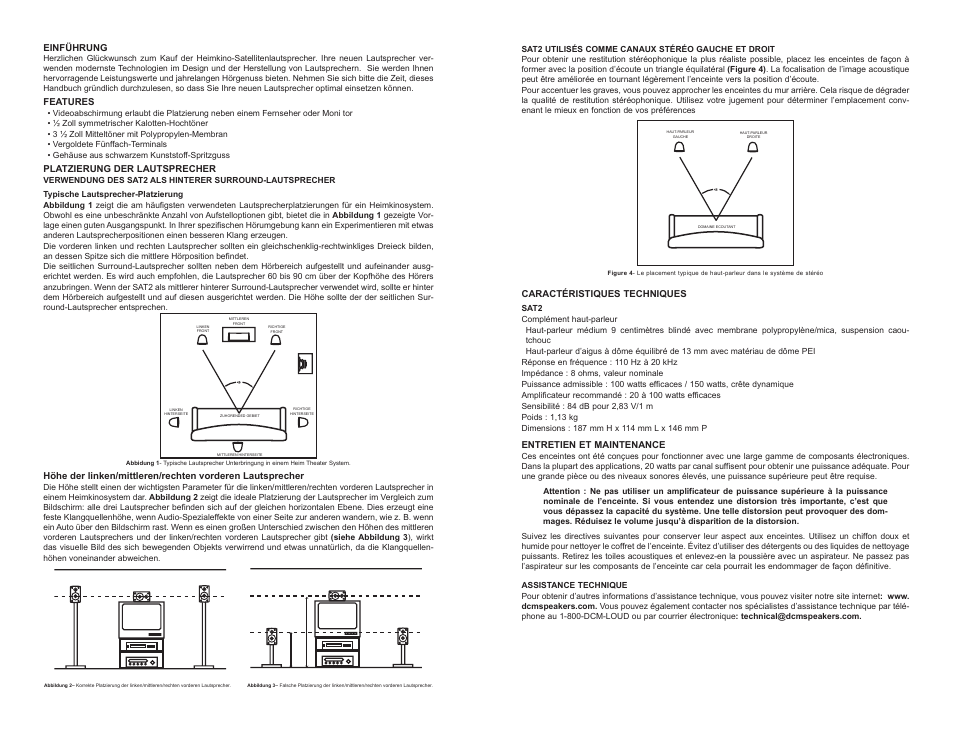 DCM Speakers 21A7402 User Manual | Page 5 / 6