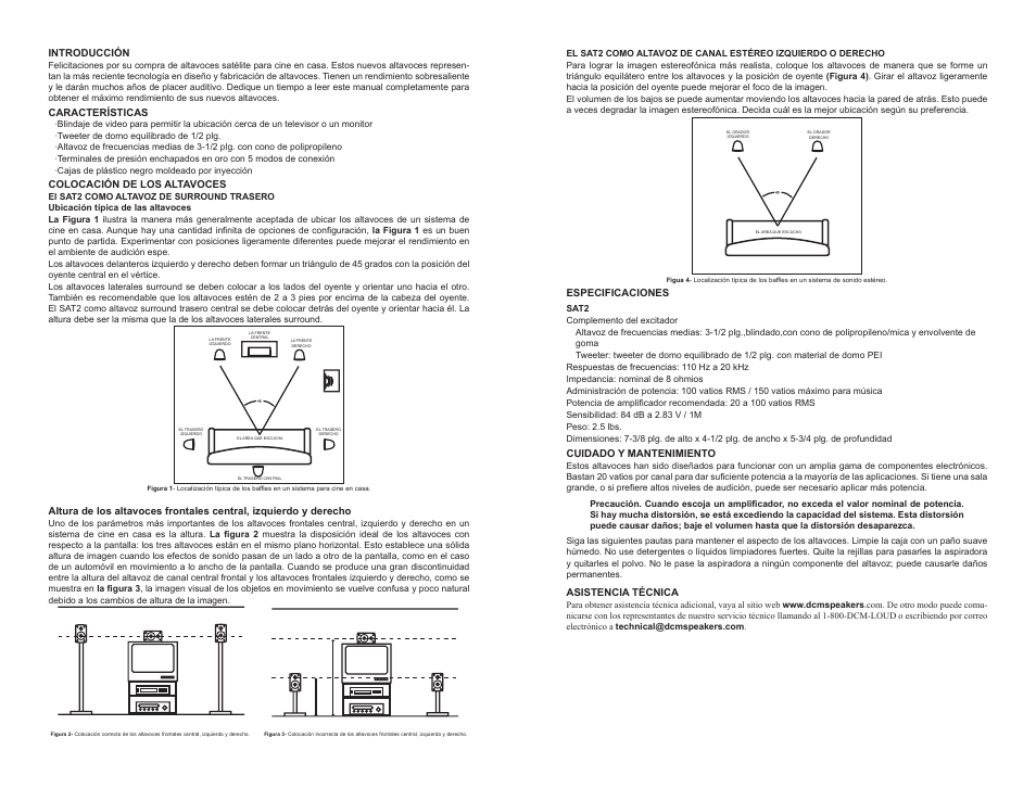 DCM Speakers 21A7402 User Manual | Page 6 / 6