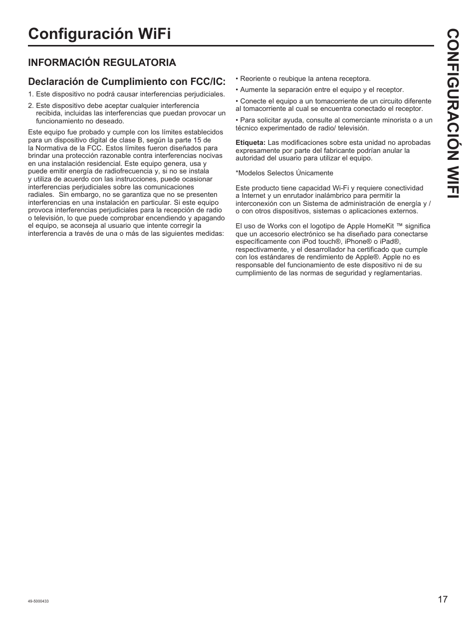 Configuración wifi configuración wifi | GE 8,050 BTU Smart Window Air Conditioner Installation Instructions User Manual | Page 37 / 40