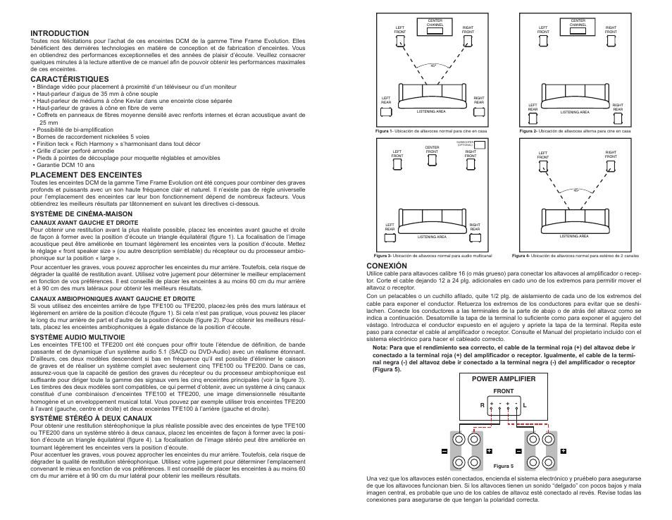 DCM Speakers TFE100 / TFE200 User Manual | Page 7 / 10