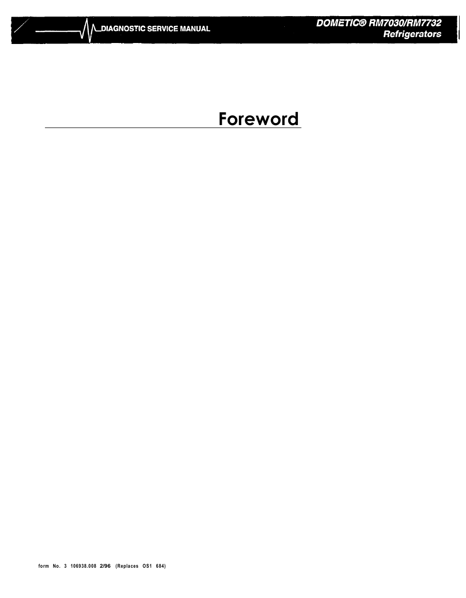 Dometic RM7732 User Manual | 38 pages