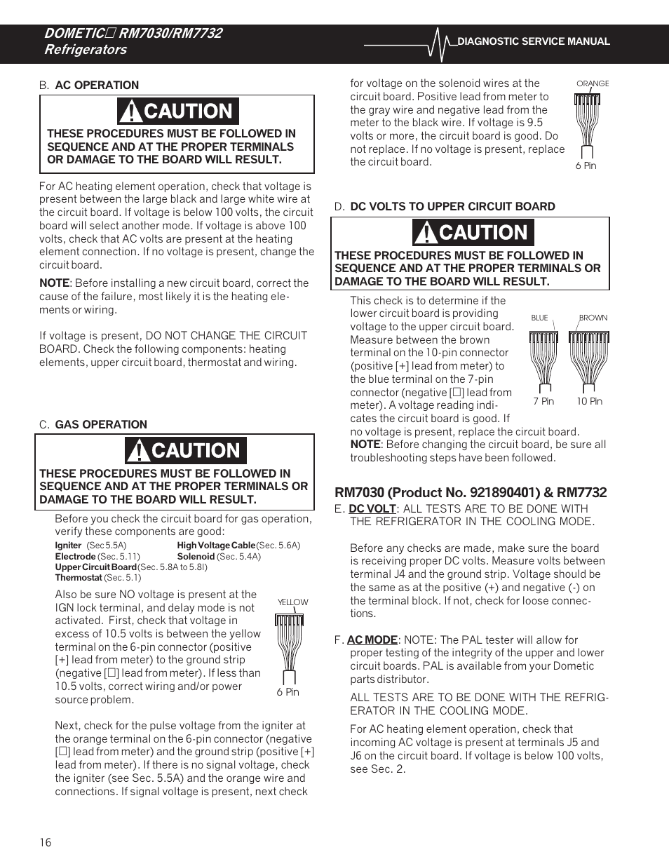Dometic RM7732 User Manual | Page 19 / 38
