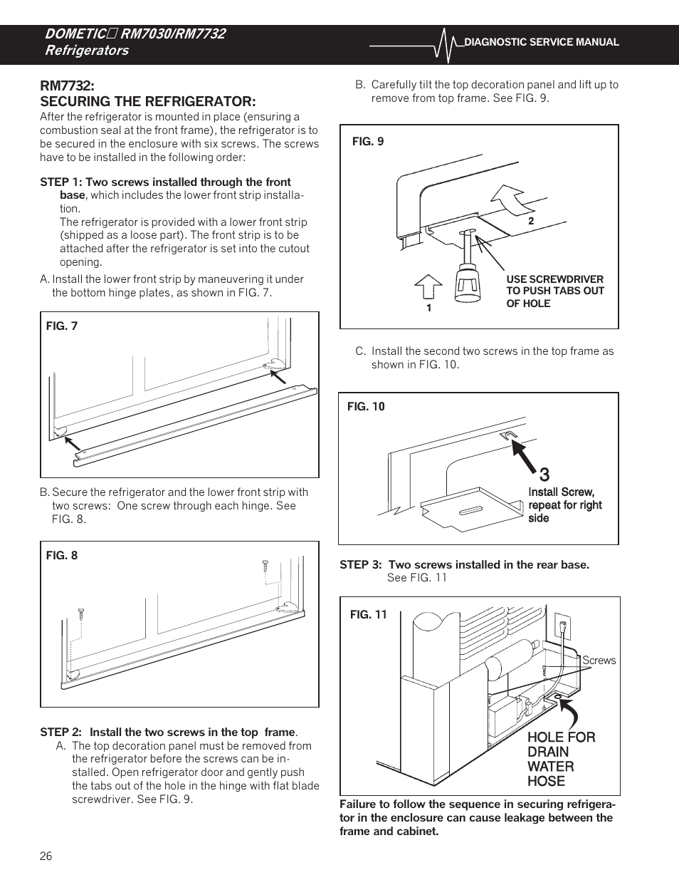 Dometic RM7732 User Manual | Page 29 / 38