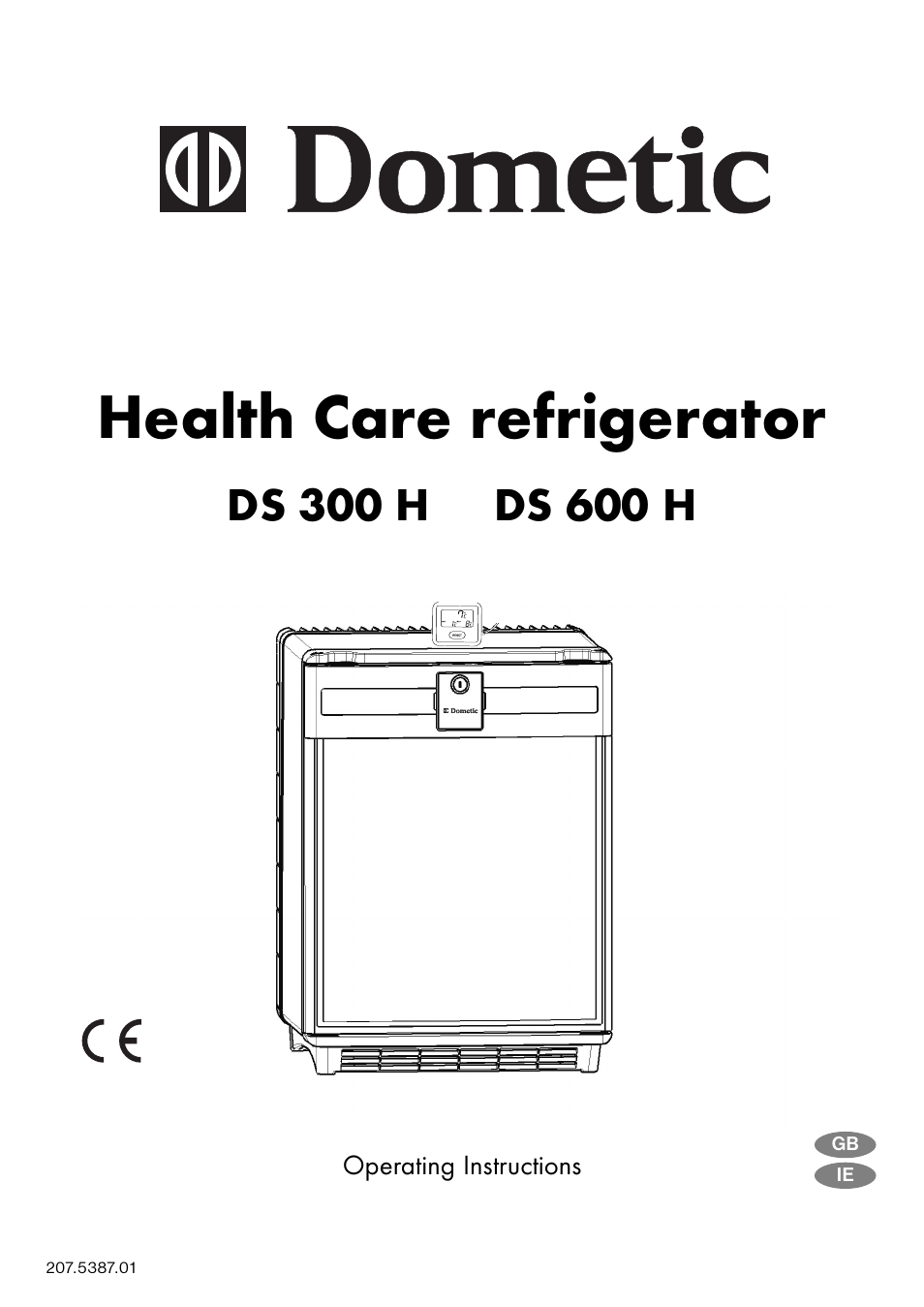 Dometic DS 300 H User Manual | 8 pages