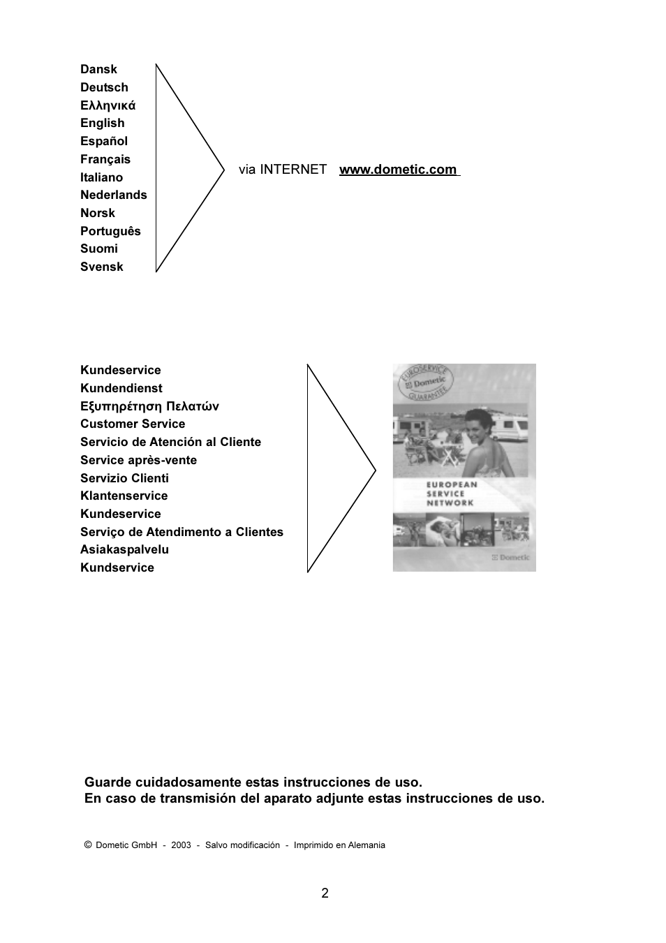 Dometic RM 6270(L) User Manual | Page 2 / 28
