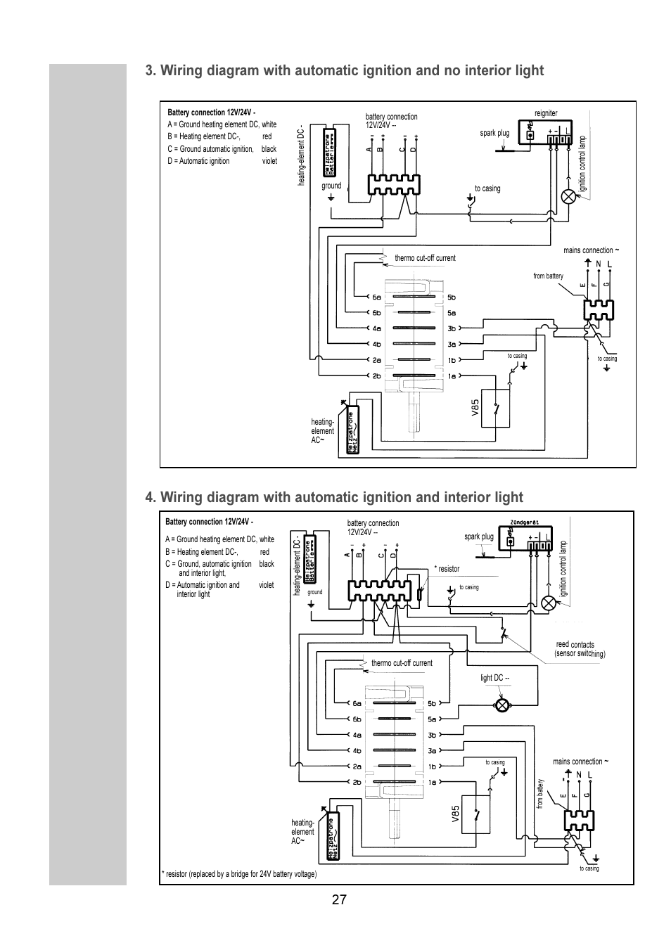Dometic RM 6270(L) User Manual | Page 27 / 28