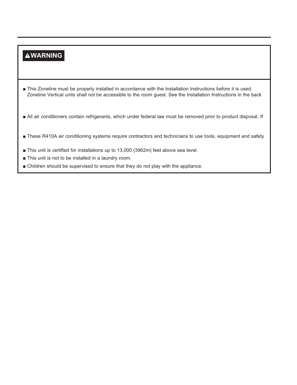 Safety informa tion, Safety precautions, Read all instructions before using the appliance | GE Zoneline UltimateV10™ 8,900 BTU Vertical Terminal Air Conditioner Owners Guide User Manual | Page 3 / 104
