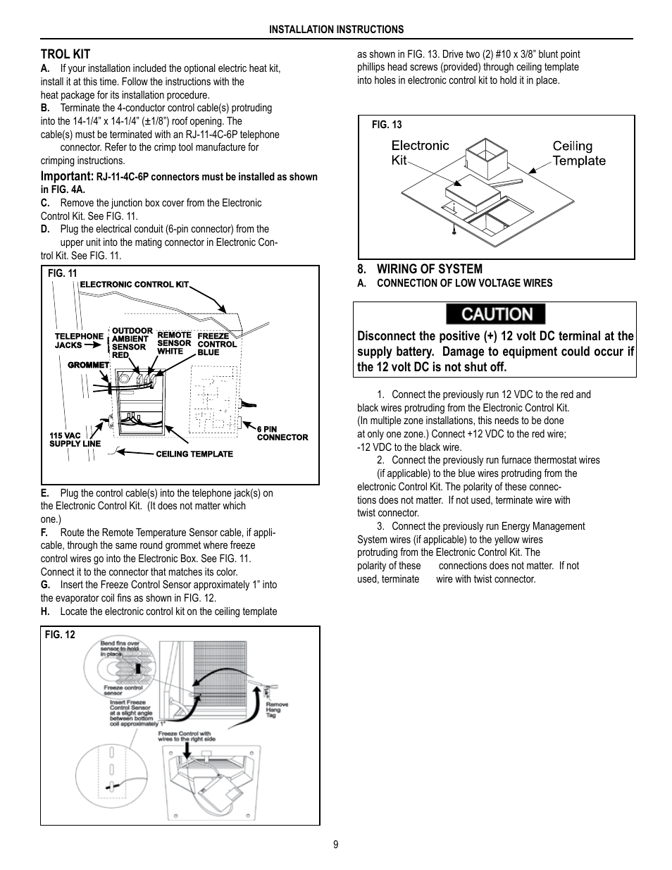 Dometic BRISK AIR 590 SERIES User Manual | Page 9 / 12