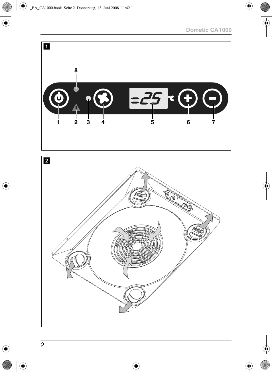 Dometic CA1000 User Manual | Page 2 / 124