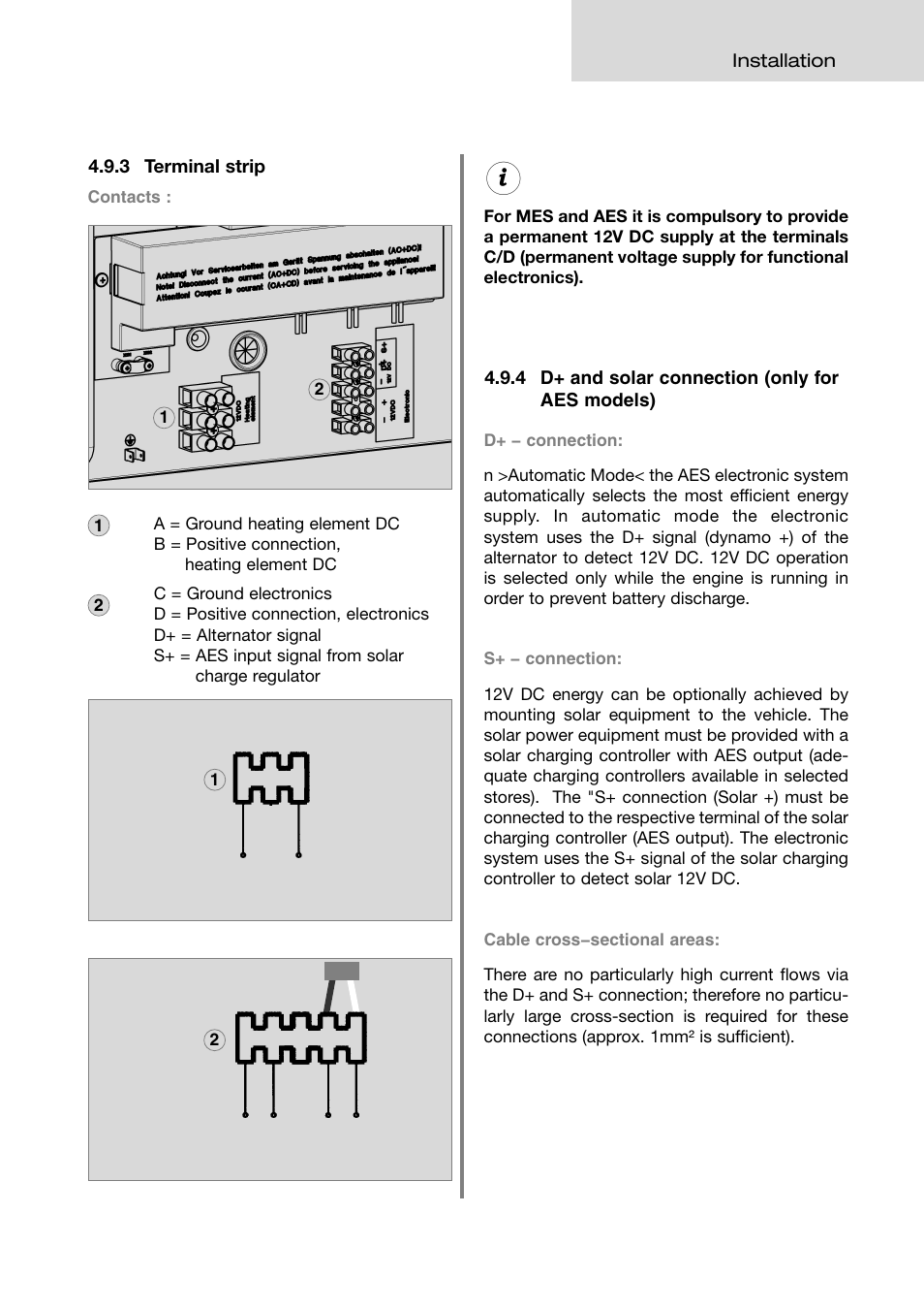 Dometic ABSORPTION RMD 8555 User Manual | Page 19 / 24