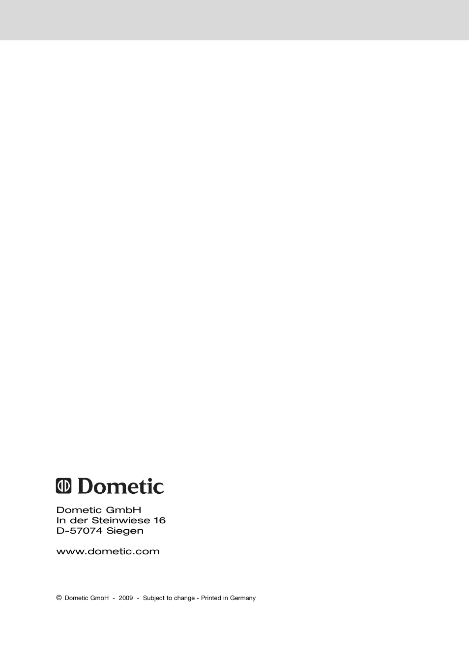 Dometic ABSORPTION RMD 8555 User Manual | Page 2 / 24