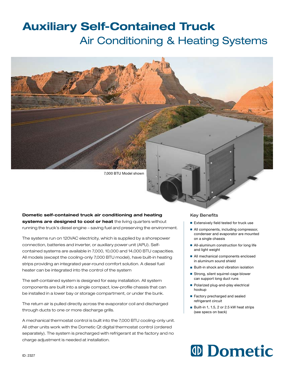Dometic 7 User Manual | 2 pages