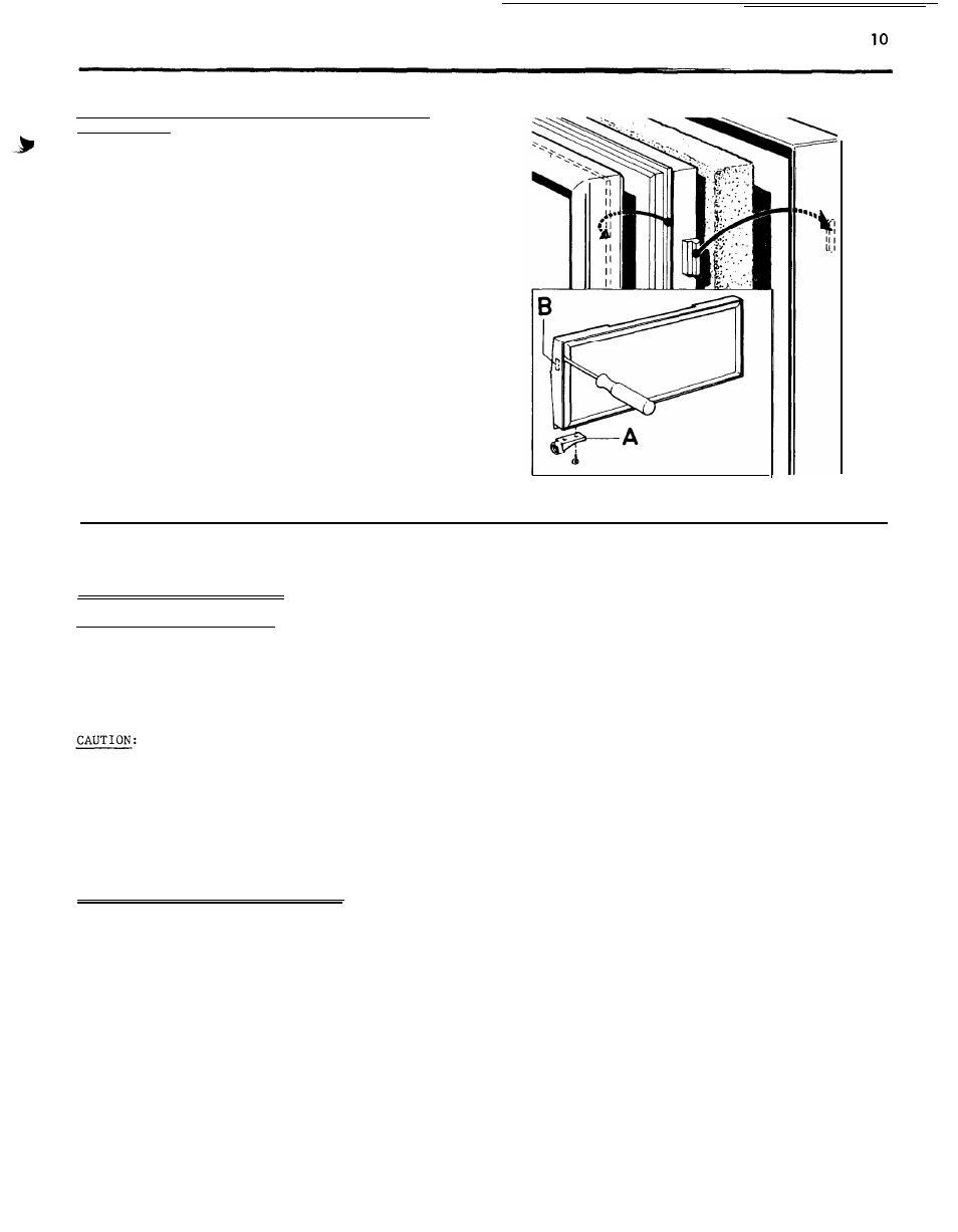 Gasket on rm360/460/660 | Dometic RM36O User Manual | Page 10 / 19