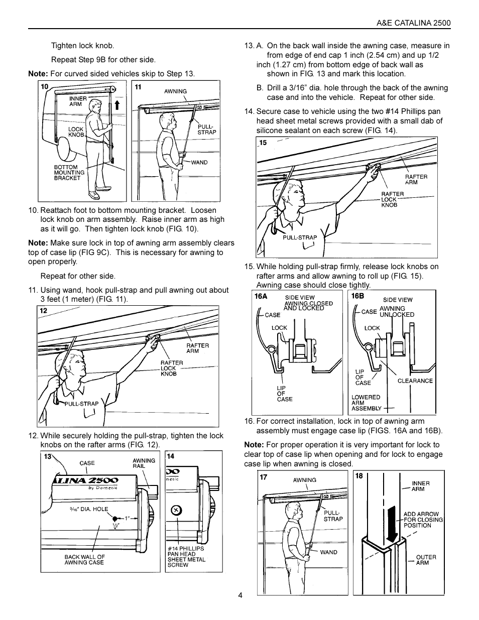 Dometic 2500 User Manual | Page 4 / 8