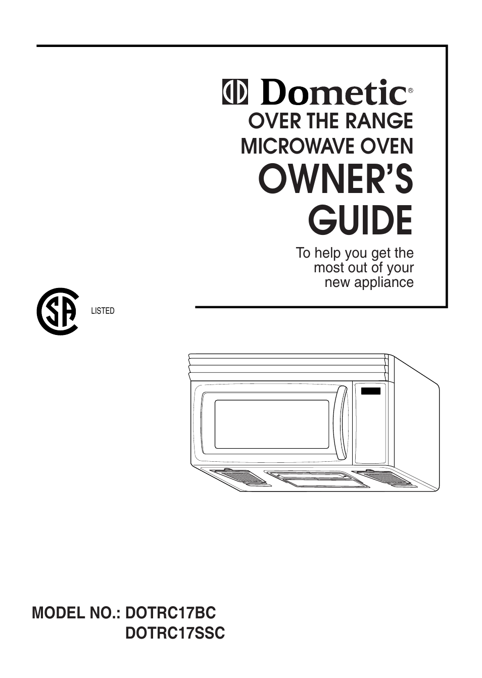 Dometic DOTRC17SSC User Manual | 44 pages