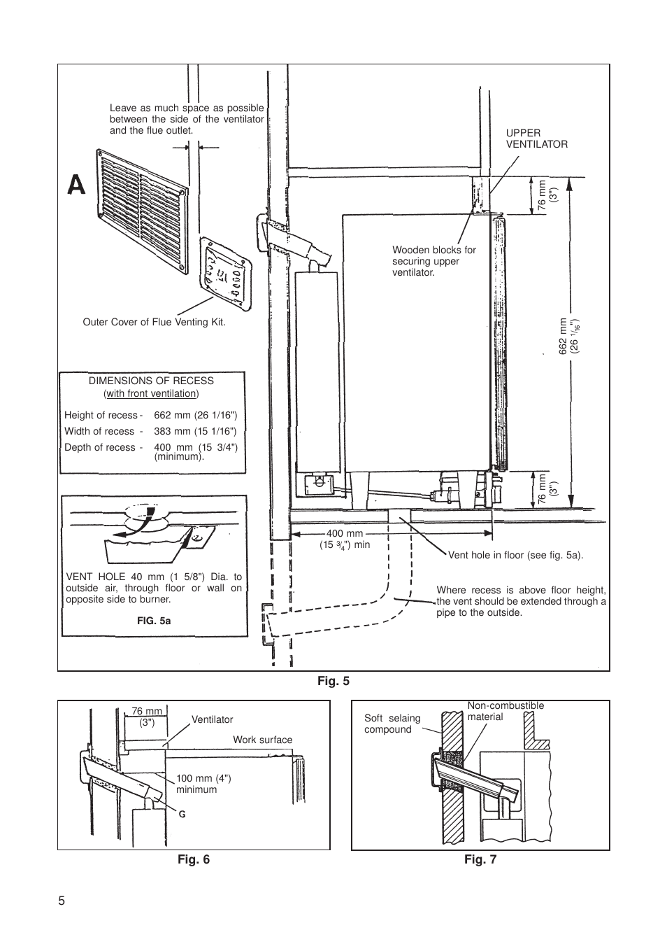 Dometic RM 123E User Manual | Page 5 / 12