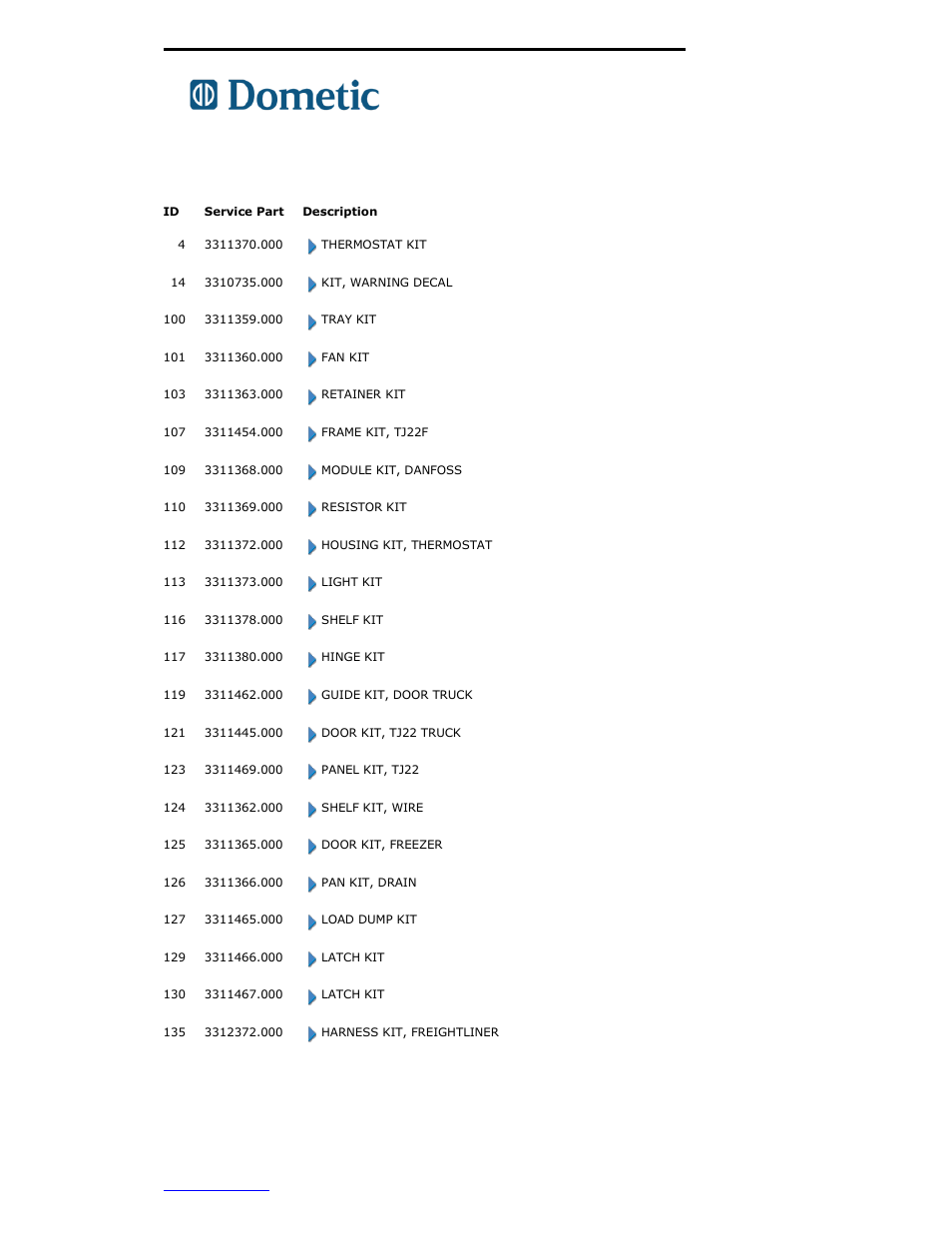 Freightliner refrigerator troubleshooting guide | Dometic 750000005 (TJ18F) User Manual | Page 18 / 20