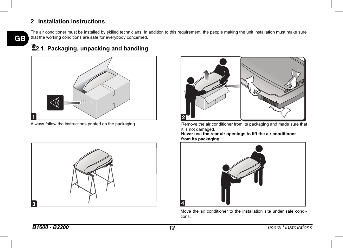 Dometic B2200 User Manual | Page 13 / 24