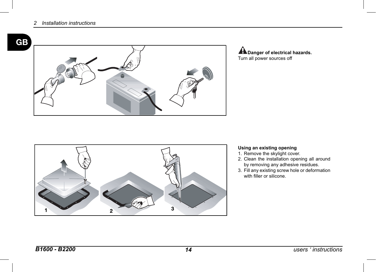 Dometic B2200 User Manual | Page 15 / 24