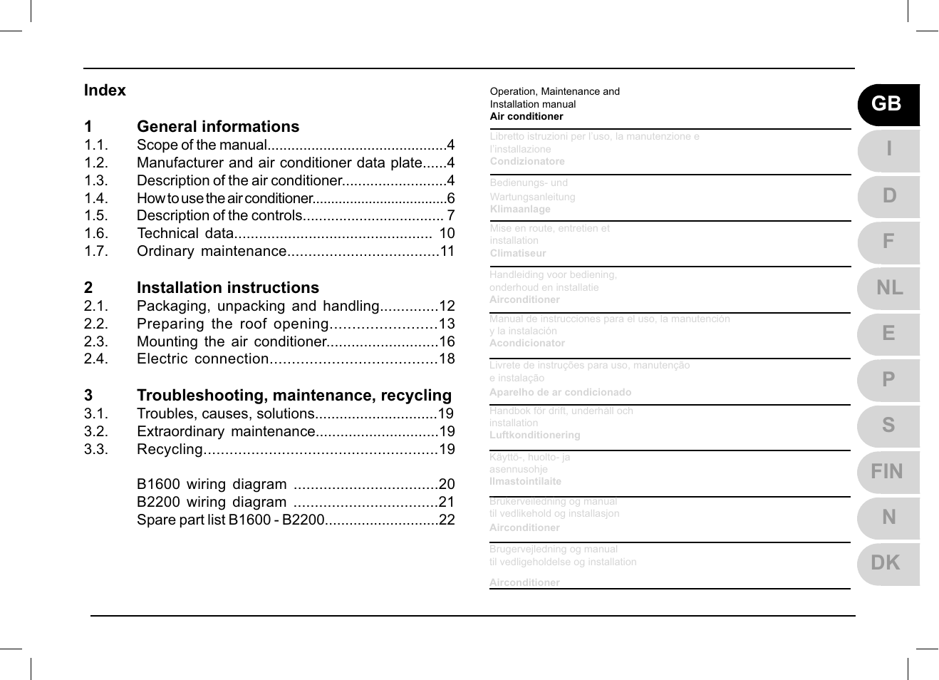 Gb i d f | Dometic B2200 User Manual | Page 4 / 24