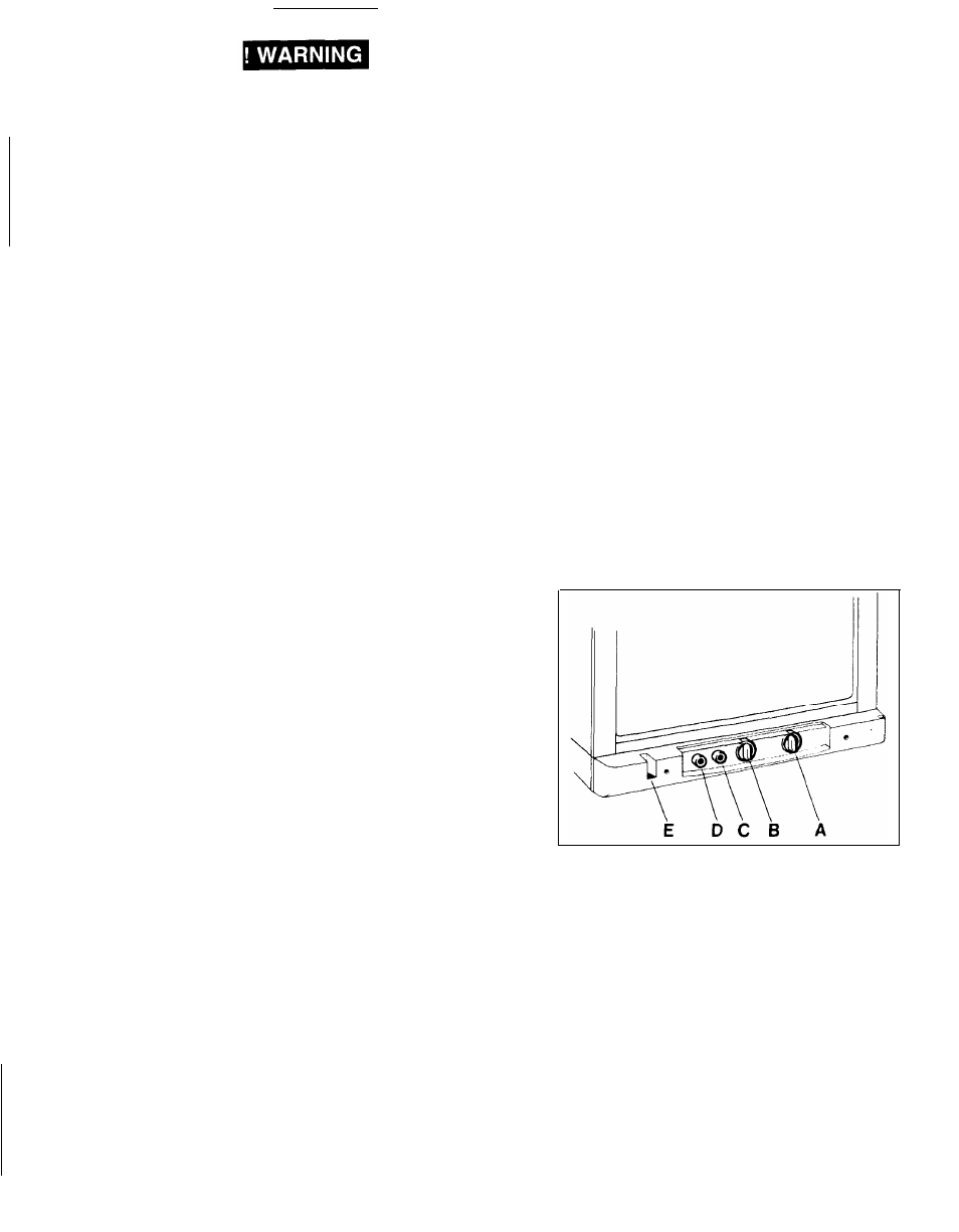 Operating instructions, Testing lp gas safety shutoff, Electrical connection | Importance of leveling a refrigerator, Controls | Dometic RGE400 User Manual | Page 3 / 7