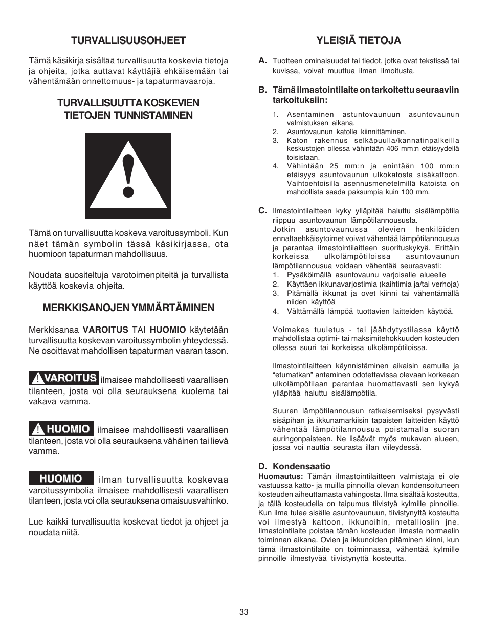 Dometic CARAVAN B3200 User Manual | Page 32 / 120