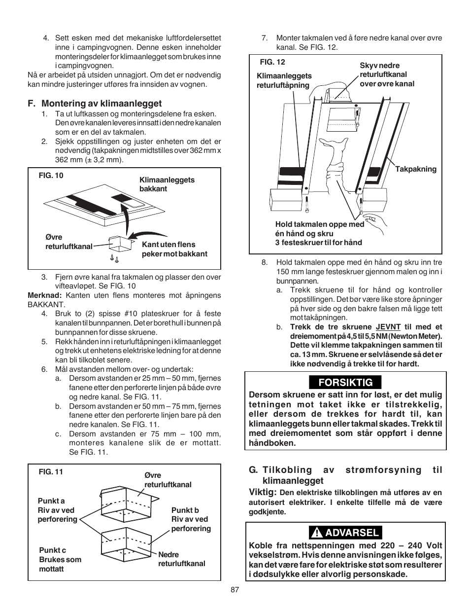 Dometic CARAVAN B3200 User Manual | Page 86 / 120