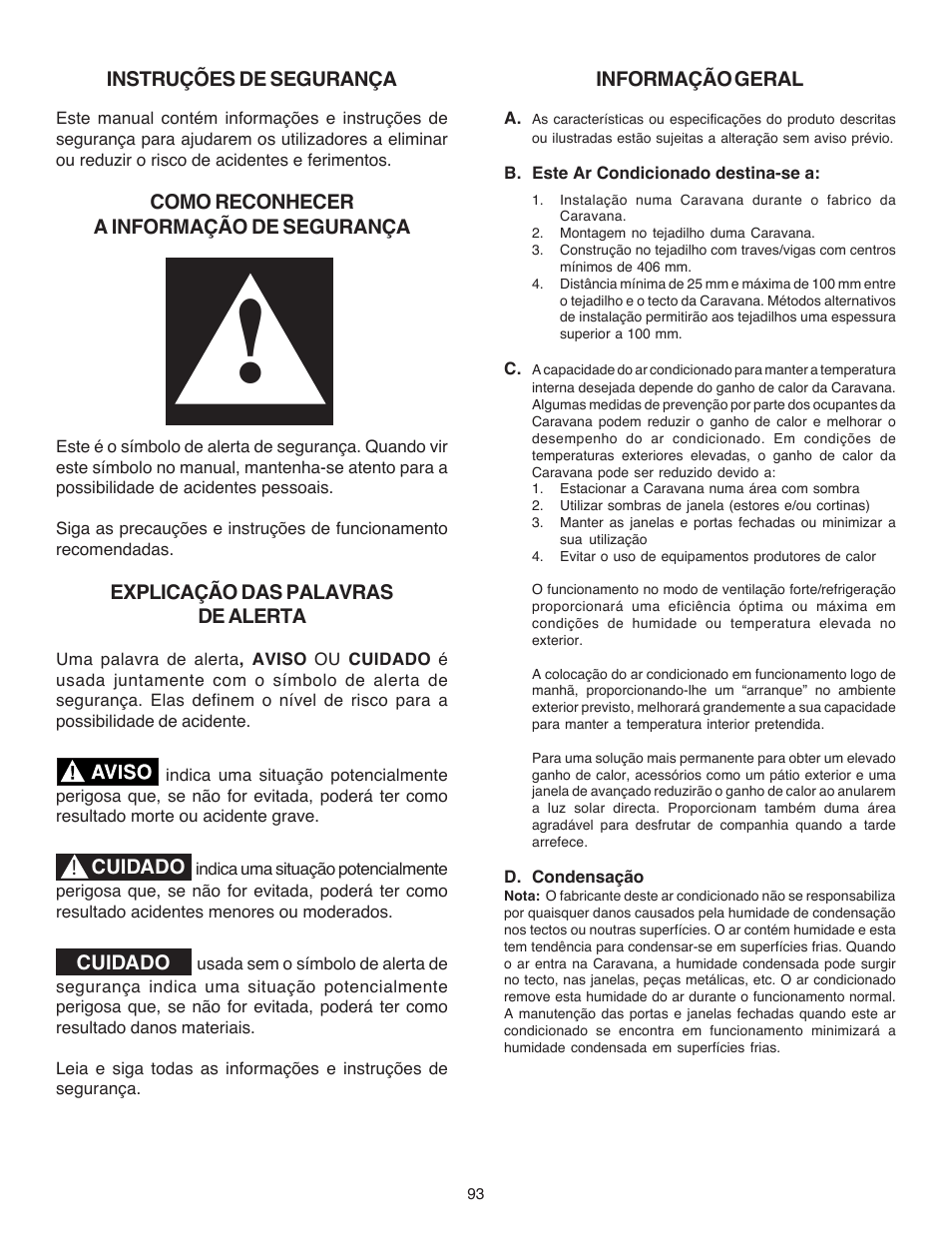 Dometic CARAVAN B3200 User Manual | Page 92 / 120