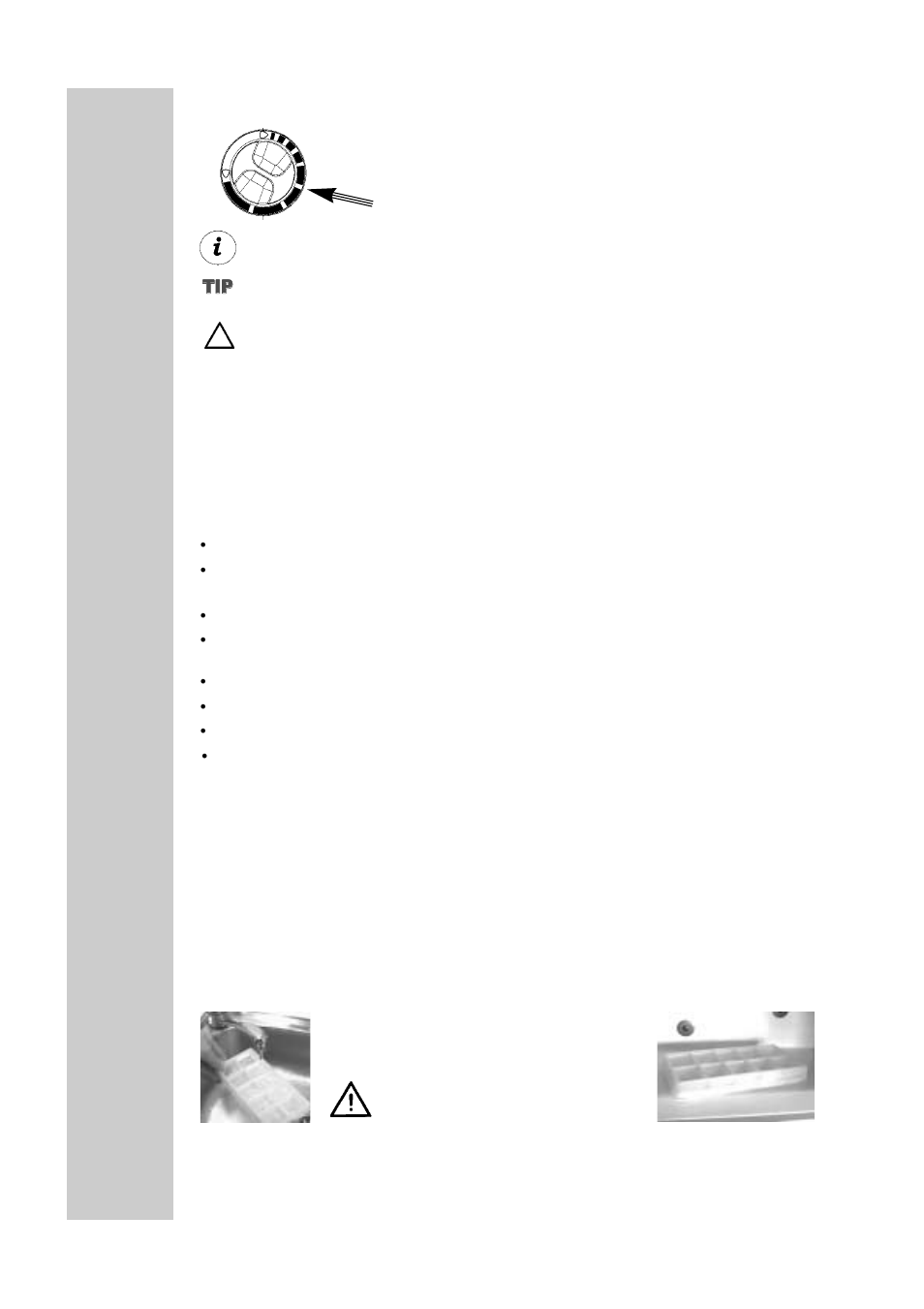 Storing food, Making ice cubes, Temperature setting cooling compartment | Dometic RGE 2000 User Manual | Page 11 / 18