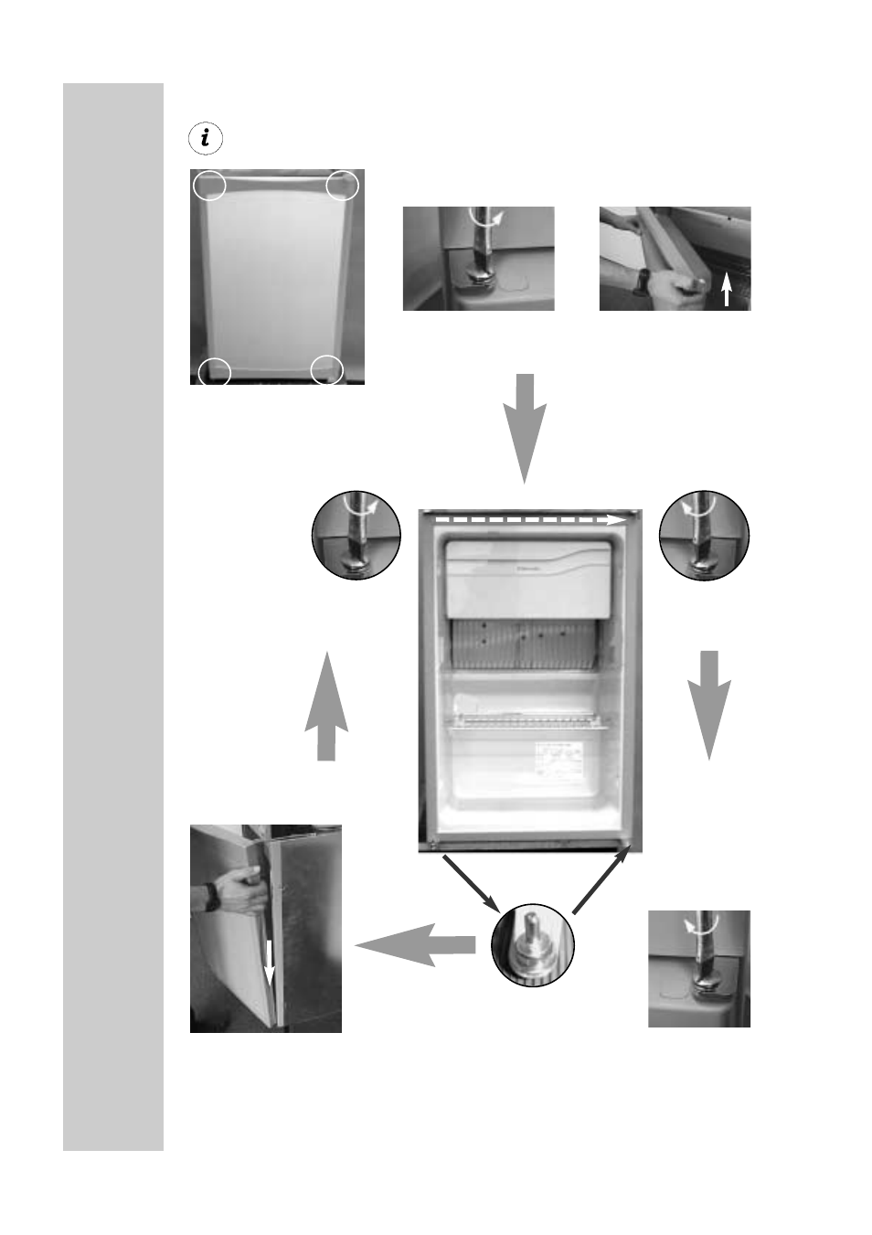 Changing the doorhang 5.12 | Dometic RM 7390 (L) User Manual | Page 14 / 30