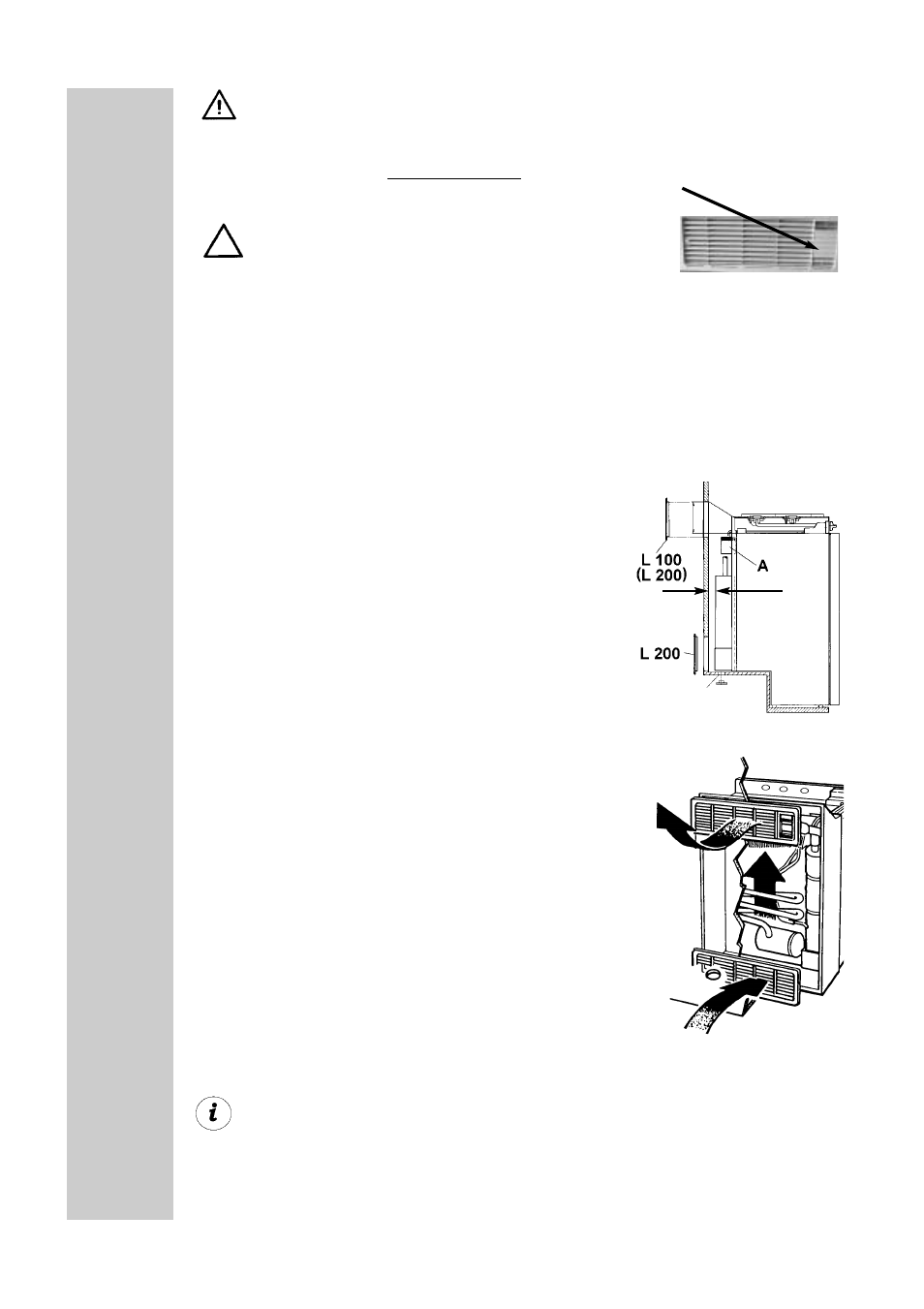 Ventilation and air extraction, Installing the ventilation system | Dometic RM 7390 (L) User Manual | Page 21 / 30