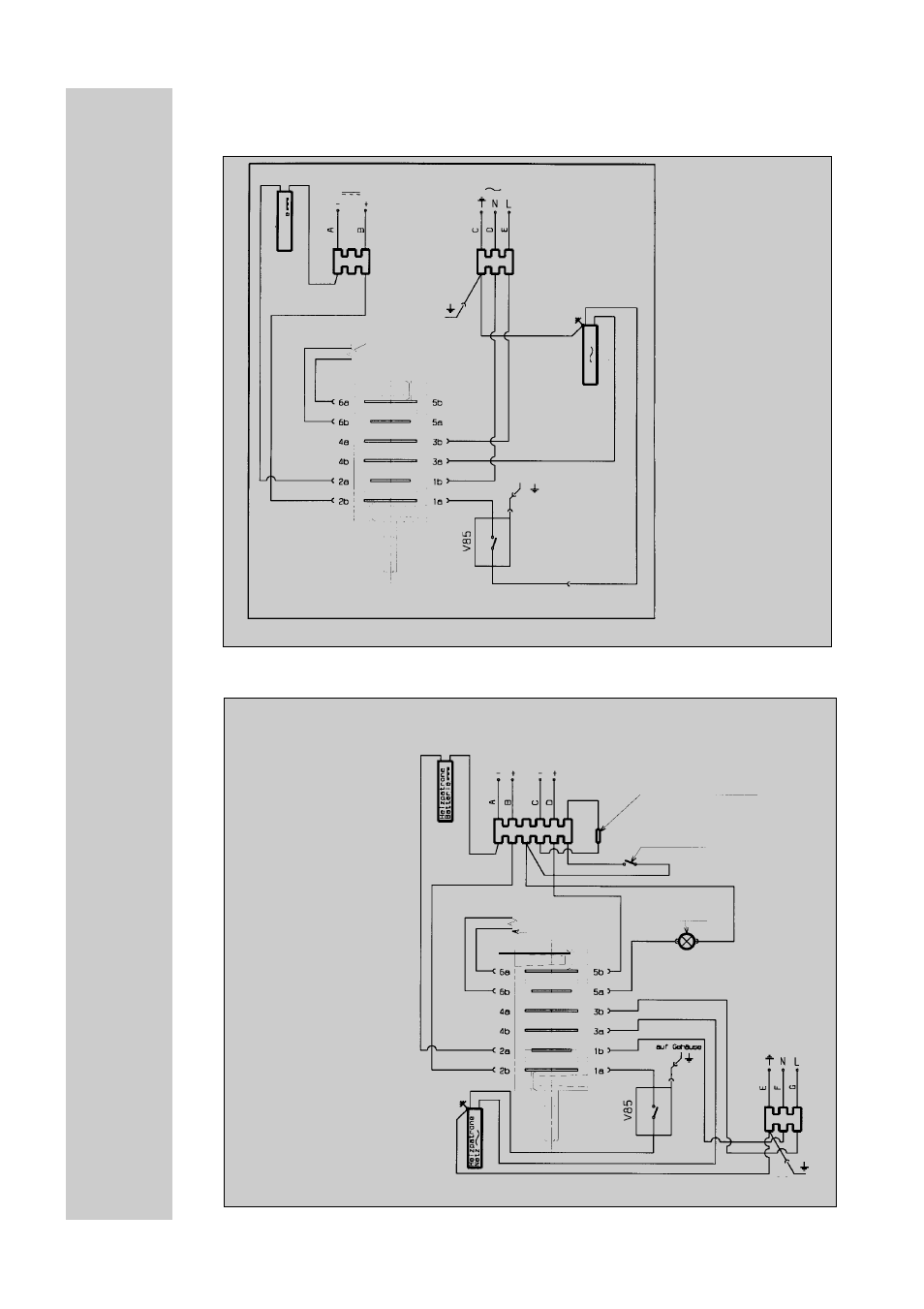 Wiring diagrams | Dometic RM 7390 (L) User Manual | Page 28 / 30