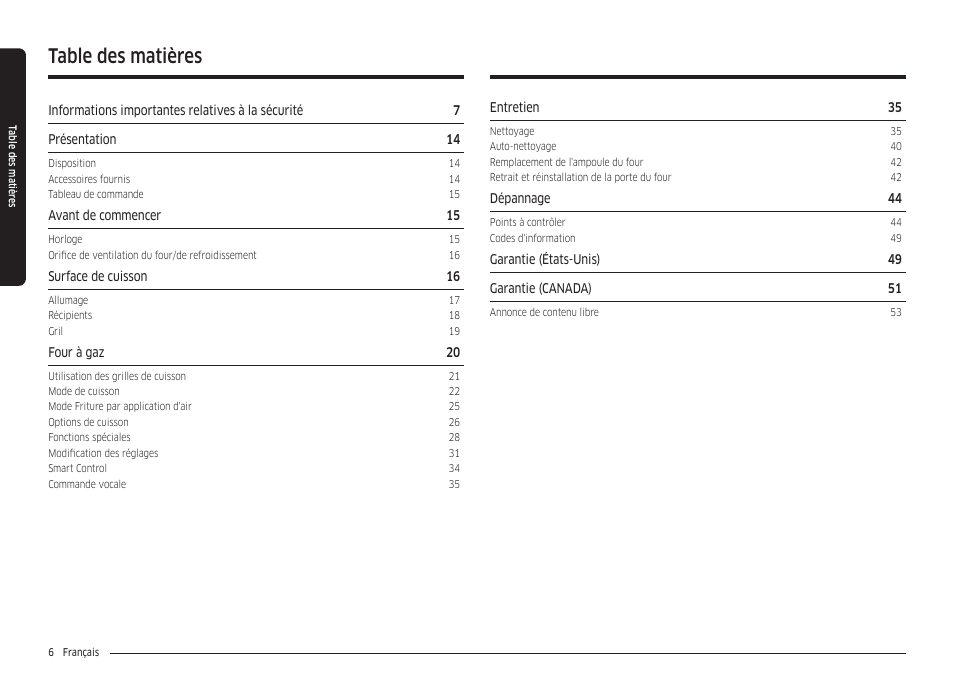 Samsung 30 Inch Freestanding Gas Smart Range Owners Guide User Manual | Page 116 / 164