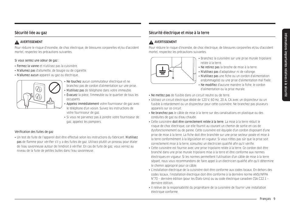 Samsung 30 Inch Freestanding Gas Smart Range Owners Guide User Manual | Page 119 / 164