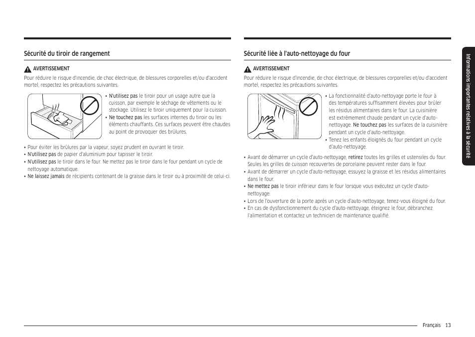 Samsung 30 Inch Freestanding Gas Smart Range Owners Guide User Manual | Page 123 / 164