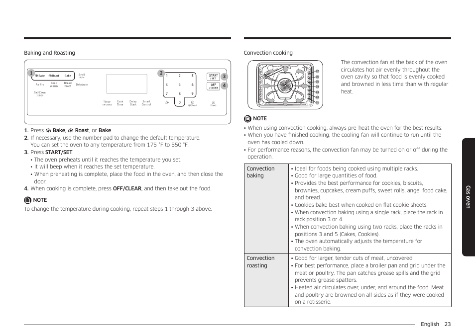 Samsung 30 Inch Freestanding Gas Smart Range Owners Guide User Manual | Page 23 / 164